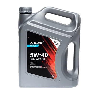 Моторное масло TALER PRO Fully Synthetic 5W40 A3B4