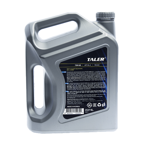 Трансмиссионное масло TALER 75W85 GL-4
