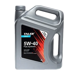 Моторное масло TALER PRO Fully Synthetic 5W40 A3B4