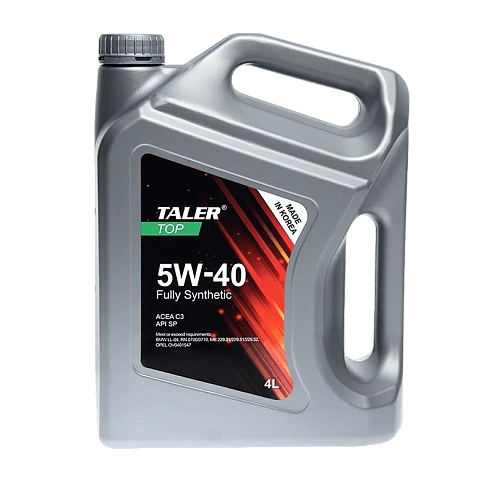 Моторное масло TALER TOP Fully Synthetic 5W40 C3