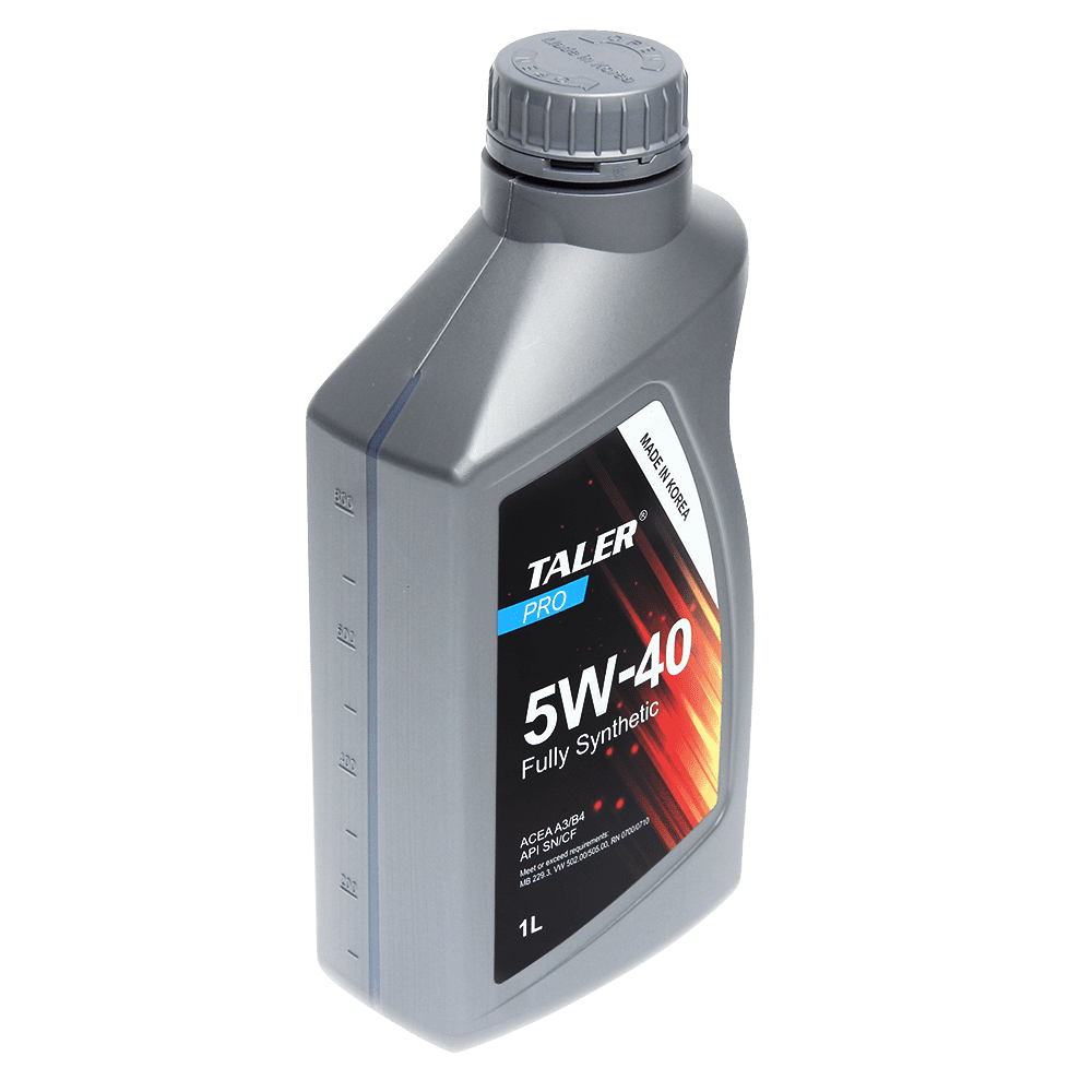 Моторное масло TALER PRO Fully Synthetic 5W40 A3B4